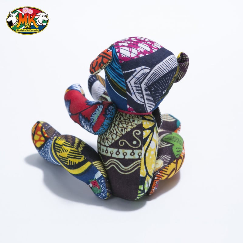 アフリカ布パッチワークモンキー | マデリーフ