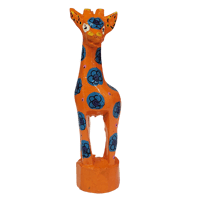 カラフル水玉のキリン14