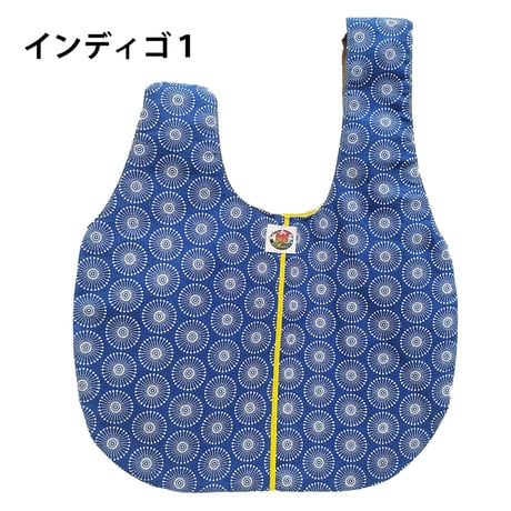 シュウェしじみバッグ （インディゴ系）Mサイズ　ギフト