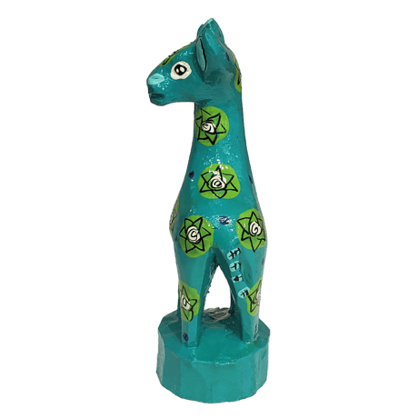 カラフル水玉のキリン11