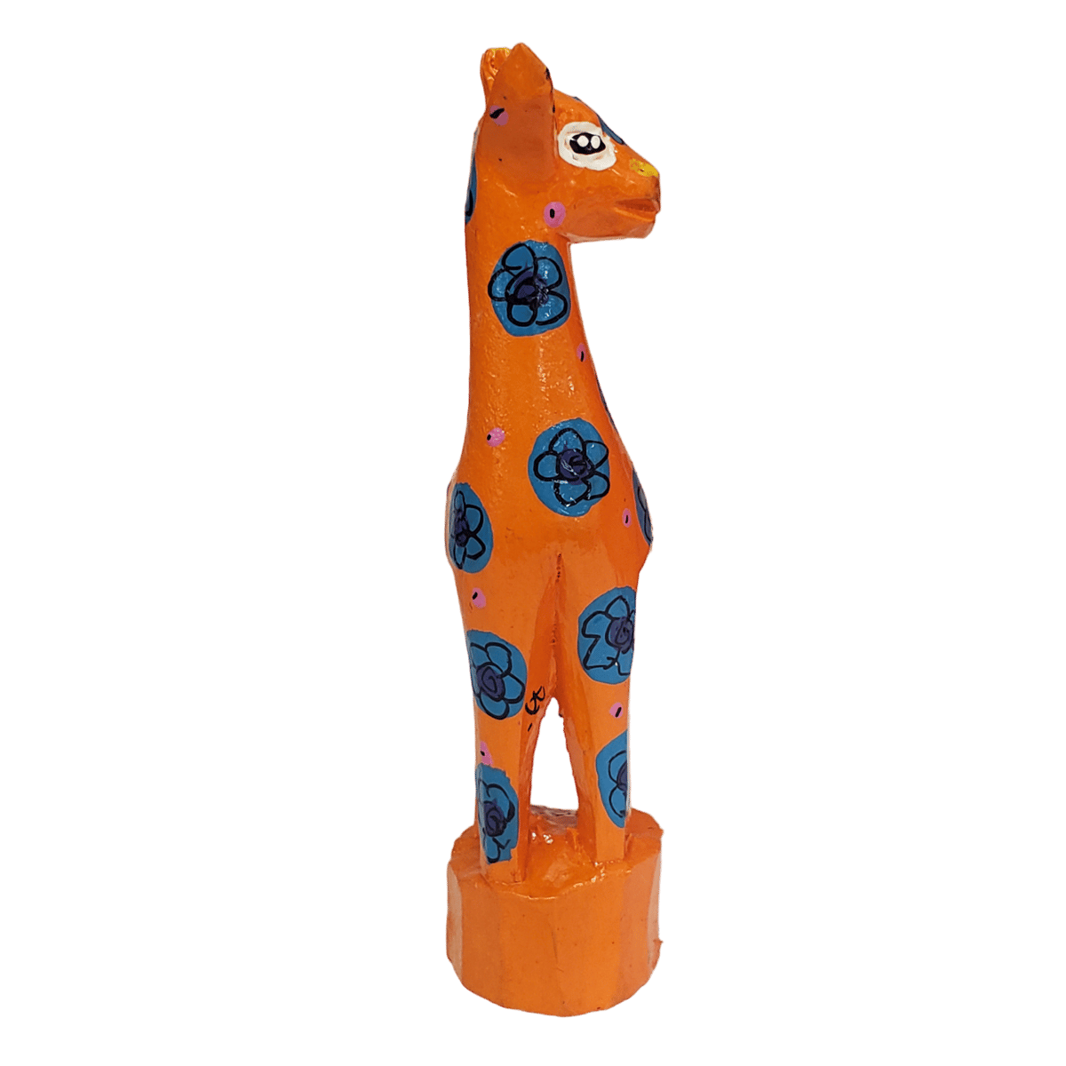 カラフルなキリンのパステル画 カラフルなキリンのパステル画