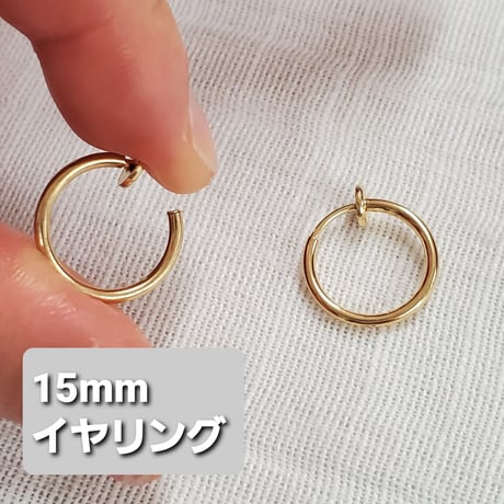 シュウェピアス/イヤリング　(フープタイプ）