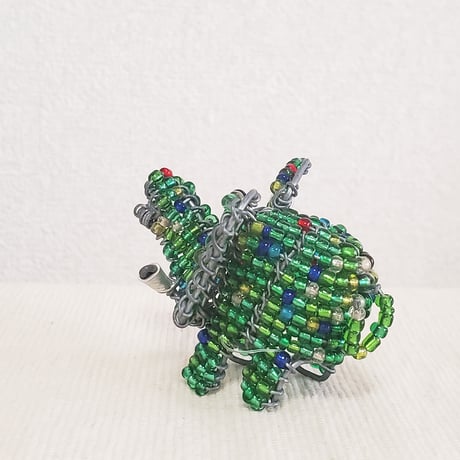 南アフリカの小さなビーズアニマル（ゾウ、象）