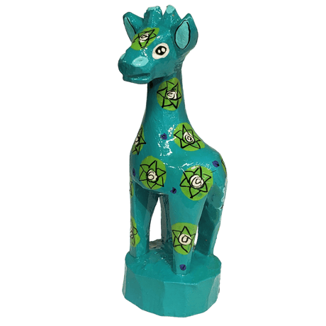 カラフル水玉のキリン11