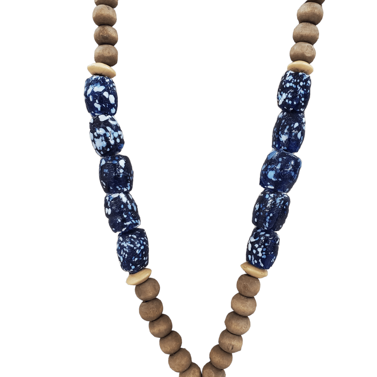 送料無料】 ズールーラブビーン モダマ 豆 トレードビーズネックレス