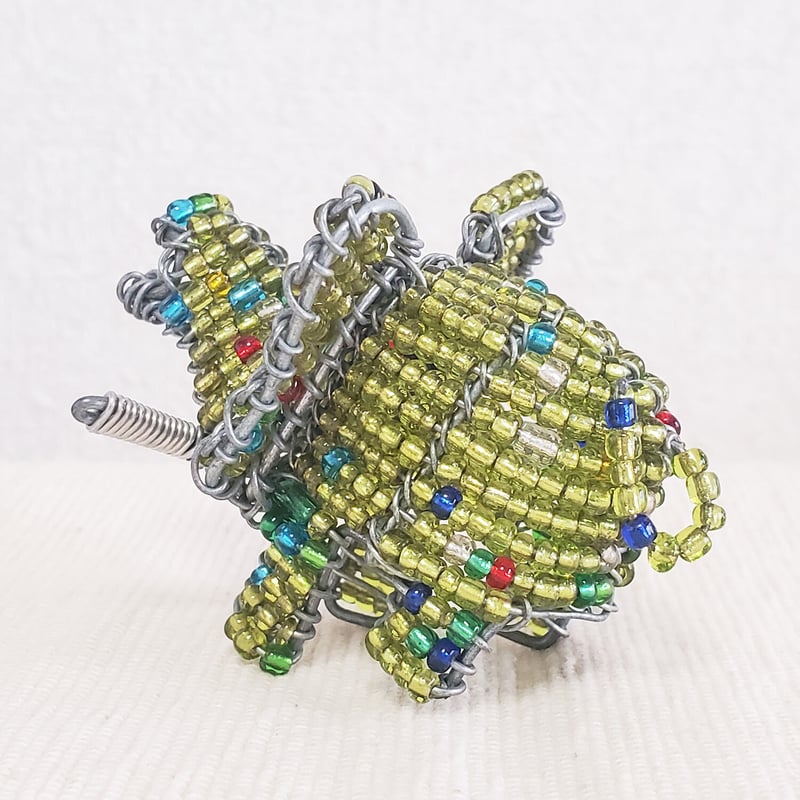 南アフリカの小さなビーズアニマル（ゾウ、象） | マデリーフ