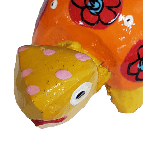 カラフル水玉のカメ（亀、かめ）11