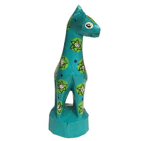 カラフル水玉のキリン11