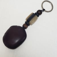 【送料無料】ズールーラブビーン モダマ 　キーリング３２５　父の日