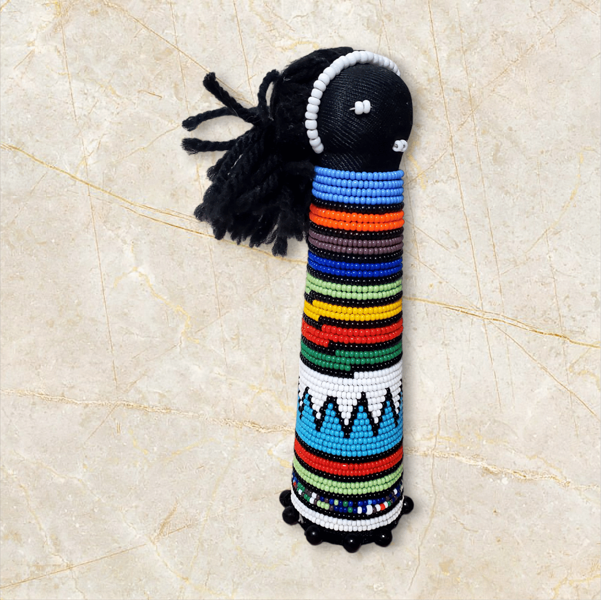 南アフリカ ンデベレ人形 お守り民族人形 今週はデベレ人形のご注文が入りました🛒 ご注文ありがとうございます