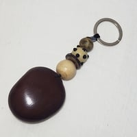 【送料無料】ズールーラブビーン モダマ 　キーリング３１２　父の日