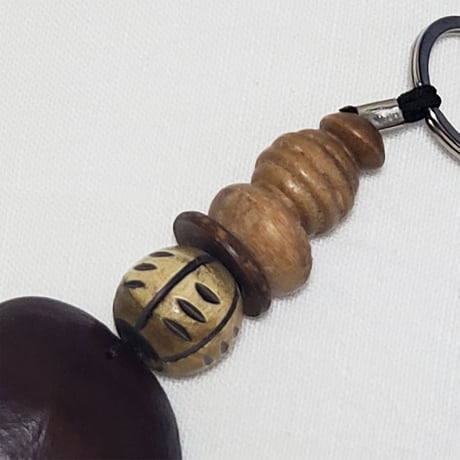 【送料無料】ズールーラブビーン モダマ 　キーリング３１０　父の日