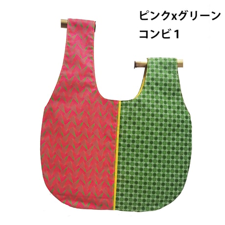 シュウェしじみバッグ （グリーン系）Mサイズ　ギフト