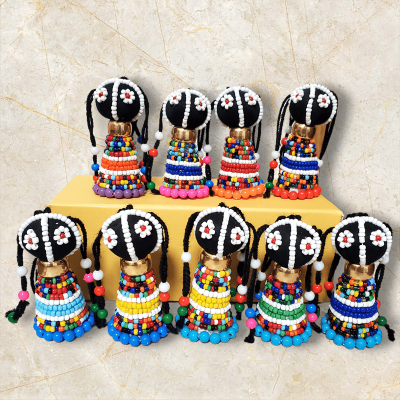 ンデベレ人形 ミニ（カラフル）【定形外郵便送料込み】 | マデリーフ