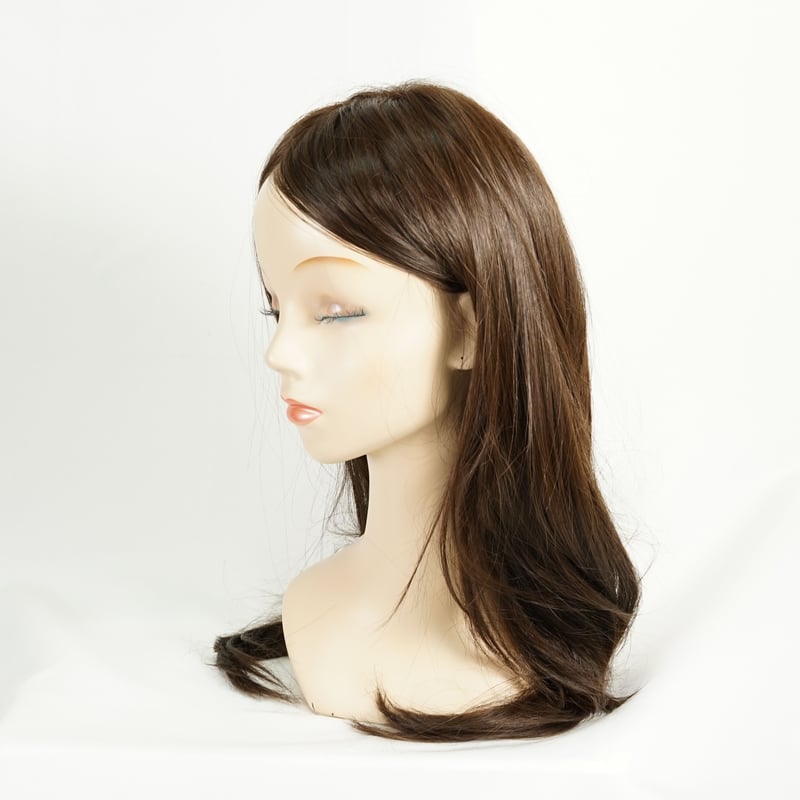 医療用ナチュラルウイッグ#ブラウン 医療用リユースフルウィッグ L-NB-0241 ロング ナチュラルブラウン