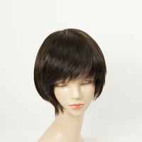医療用リユースフルウイッグ　SB-NB-0076　ショートボブ　ナチュラルブラウン　レイシャス　試着可　全国対応〇