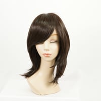 医療用リユースフルウィッグ　SL-NB-0180　セミロング　ナチュラルブラウン　アクアドール　試着可　全国対応〇