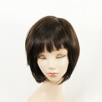 医療用リユースフルウイッグ　SB-NB-210737　ショートボブ　ナチュラルブラウン　試着可　全国対応〇
