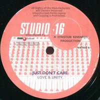 Love & Unity - Just Don't Care (12inch)(LoversRock)