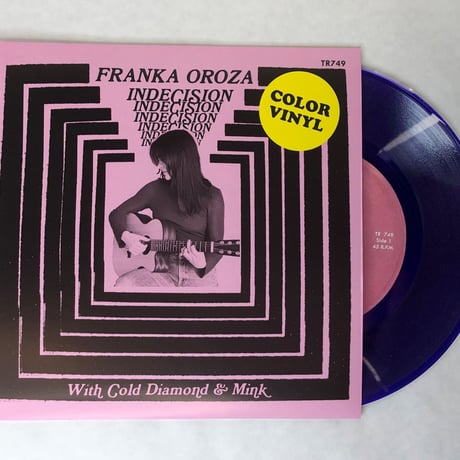 Franka Oroza & Cold Diamond & Mink / Indecision (7inch) Limited Transparent Blue Vinyl(Soul)
