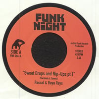Pascal & Baya Rays - Sweet Drops And Nip-Ups (7inch)(Afro-Funk)