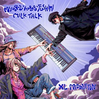 Minoru 'Hoodoo' Fushimi / Milk Talk / XL Middleton - In Praise Of Mitochondria (7inch Black)