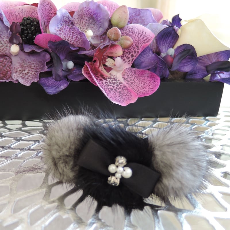 ミンクの可愛いシュシュ | sarang-choice