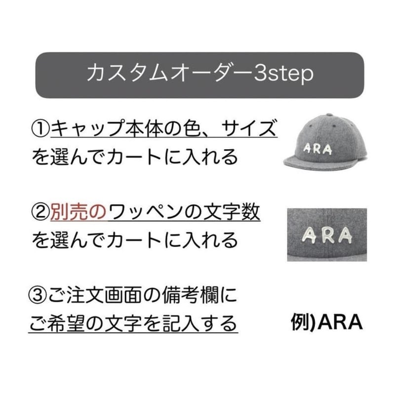 ワッペンオーダー用コメント欄 ワッペンオーダー用コメント欄