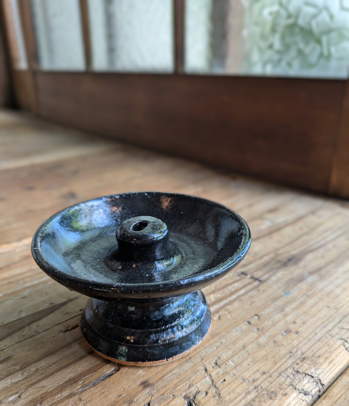 灯明皿　1対 灯明セット（油皿・灯芯・油）灯篭のあかり燈明用 : 株式会社杉田石材 工芸品