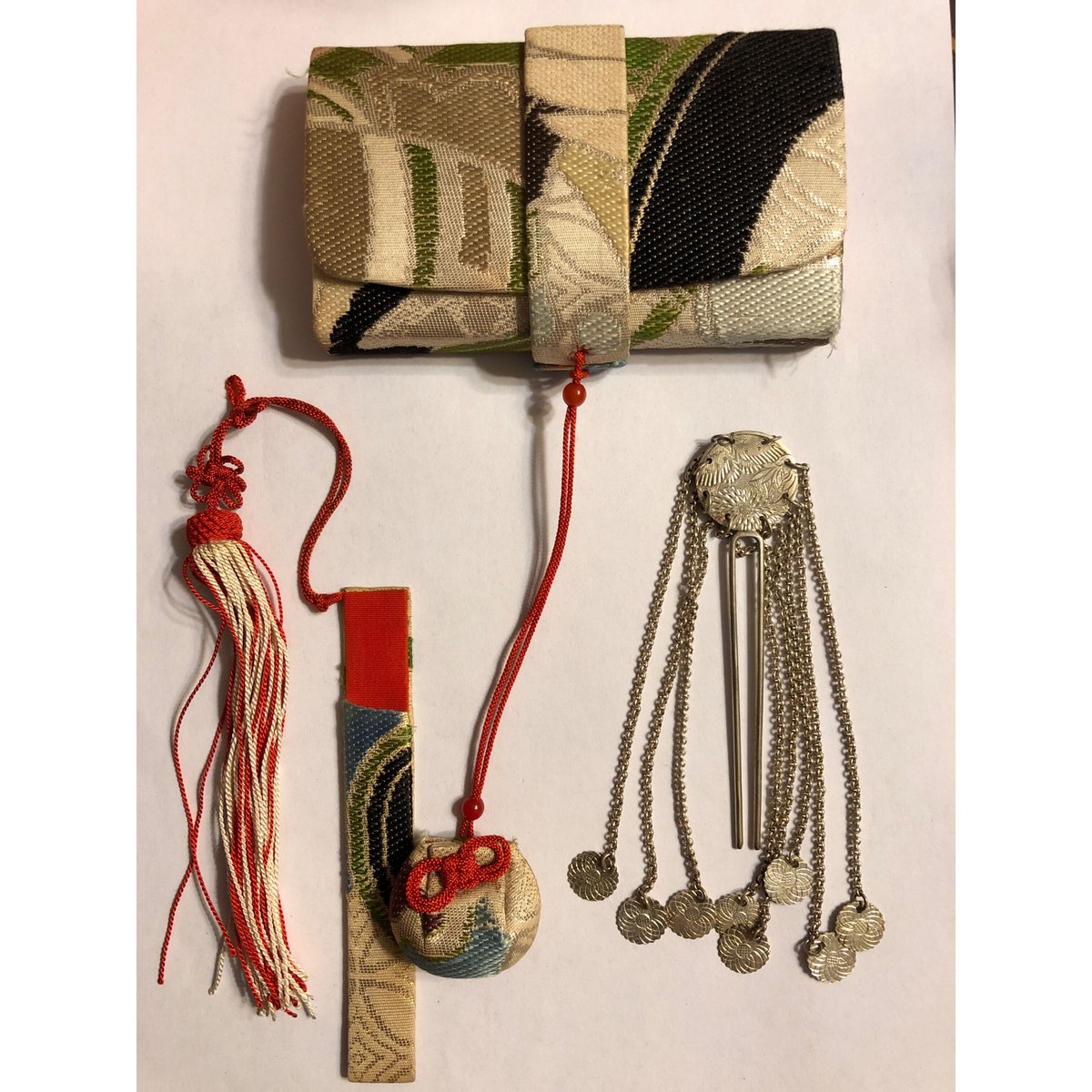 アンティーク筥迫（一部薄シミ有り） | 鎌倉かぐらオンラインショップ