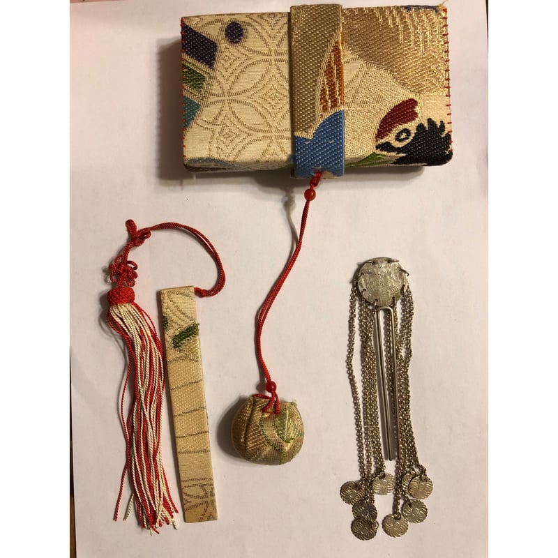 アンティーク筥迫（一部薄シミ有り） | 鎌倉かぐらオンラインショップ