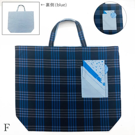 アイウェアが拭けるエコバッグ　　　　　　　　moteru (右手で持ちたい方)