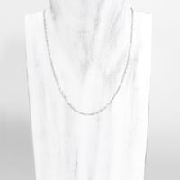 SILVERﾁｪｰﾝ  barley corn-670s　　　　　　　　　　　　　　　　【41cm】