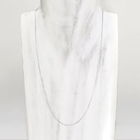 SILVERﾁｪｰﾝ  barley corn-640s　　　　　　　　　　　　　　　　【50cm】