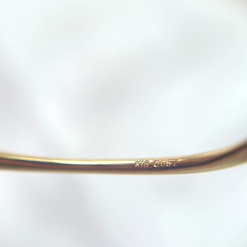 真由美　K18PGダイヤモンドペンダントトップ　D1.00ct K18イエローゴールド ダイヤモンド ペンダントトップ | 高品質