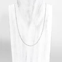 SILVERﾁｪｰﾝ  barley corn-670s　　　　　　　　　　　　　　　　【45cm】