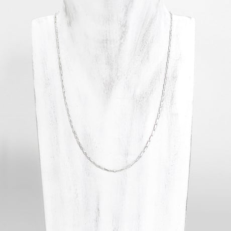 SILVERﾁｪｰﾝ  barley corn-670s　　　　　　　　　　　　　　　　【45cm】