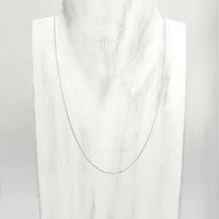 SILVERﾁｪｰﾝ  barley corn-640s　　　　　　　　　　　　　　　　【45cm】
