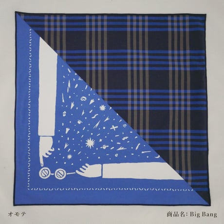 アイウエアが拭けるハンカチ　　　　　　　　　　　　　check - L (38cm)