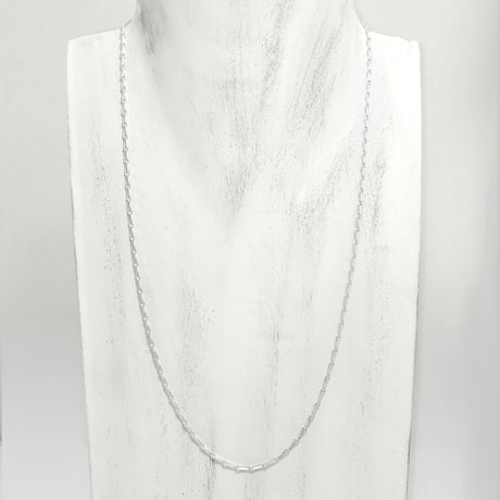 SILVERﾁｪｰﾝ  barley corn-670s　　　　　　　　　　　　　　　【60cm】