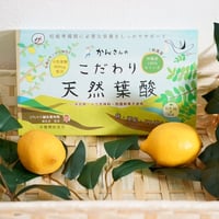 定期購入15％OFF(2ヶ月分)【かんさんのこだわり天然葉酸】栄養機能食品取得　有機レモン由来の妊活サプリ　無農薬モリンガ