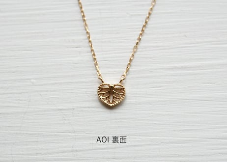 K10YG/ ネックレス【AOI / 葵】/WAMON MINI GOLD (NC20024Y)