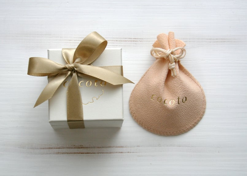 K10YG/ ピアス【YUKIWA KIKU / 雪輪菊】/WAMON MINI GOLD (