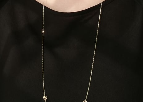 K10YG/ ダイヤ・淡水パールショートネックレス【 SAKURA/ 桜】/WAMON MINI GOLD (NC20026Y-40)