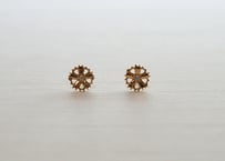 K10YG/ ピアス【SAKURA / 桜】/WAMON MINI GOLD (PE20021Y)