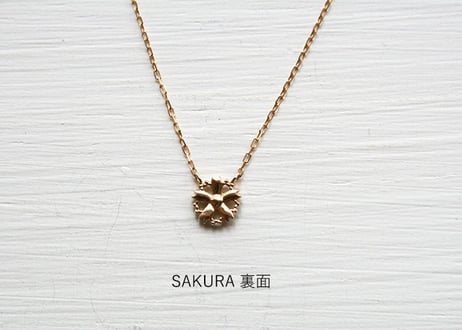 K10YG/ ネックレス【SAKURA / 桜】/WAMON MINI GOLD (NC20021Y)
