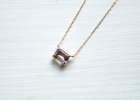K10PG/アメトリン ネックレス【HAKONIWA / 箱庭】/(NC20044P-AMT)