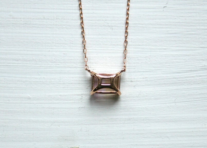 アメトリン K10PG/アメトリン ネックレス【HAKONIWA / 箱庭】/(NC20044P-AMT)