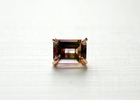 K10PG/アメトリン ピアス【HAKONIWA / 箱庭】/(PE20044P-AMT)