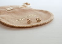 K10YG/ ピアス【AOI / 葵】/WAMON MINI GOLD (PE20024Y)